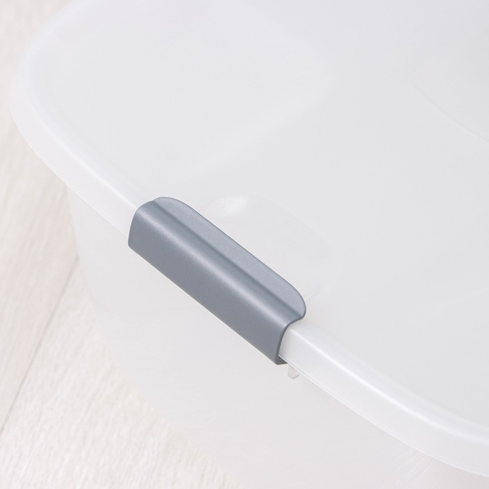 Бокс универсальный на колёсиках, 32 л, 60&times;40&times;19 см, цвет МИКС