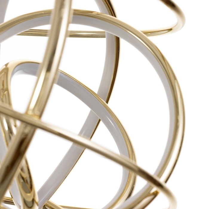 Светильник BayerLux Светильник BayerLux "Ронда" LED 84Вт 6000К золото 28х28х100 см