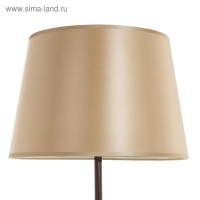 Торшер 1601  1х15Вт Е27 коричневый