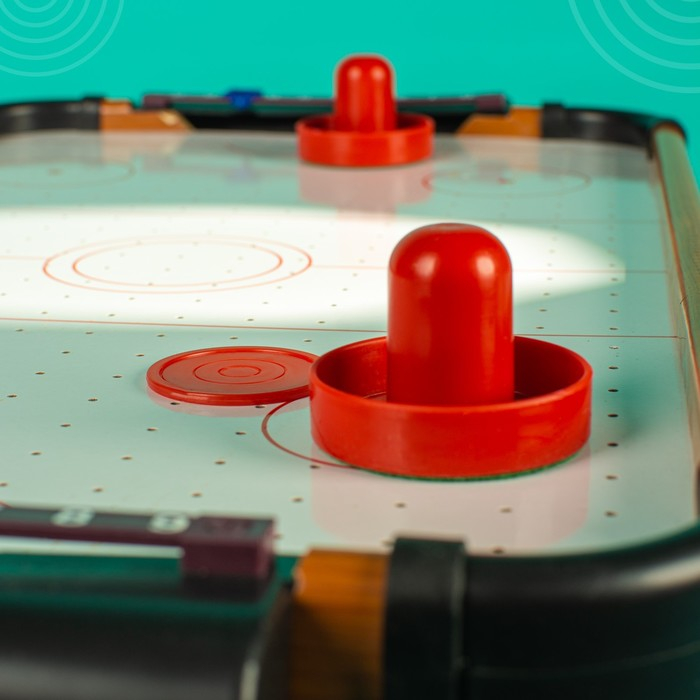 Настольный игра «Аэрохоккей. Профессионал», работает от батареек, 2 игрока, 3+ Настольный игра «Аэрохоккей. Профессионал», работает от батареек, 2 игрока, 3+