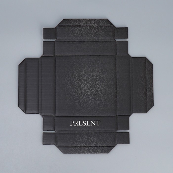 Коробка подарочная складная, упаковка, &laquo;Present&raquo;, 12 х 12 х 6.5 см