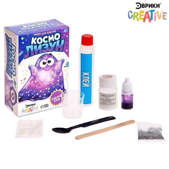 Опыты для детей &laquo;Космо лизун&raquo;