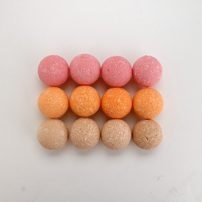 Набор бомбочки для ванны ЧИСТОЕ СЧАСТЬЕ &laquo;Чудес!&raquo;, 12х40 г, Новый Год