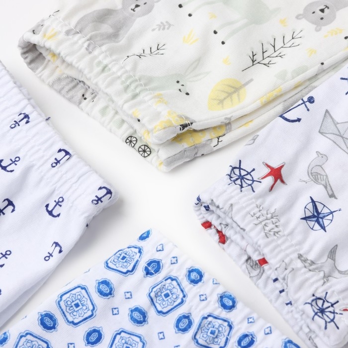 Трусы боксеры для мальчика, цвет микс, рост 92 см (28)