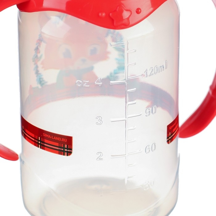 Подарочный набор новогодний &laquo;Наше счастье&raquo;: бутылочка для кормления 150 мл. + пустышка силикон ортодонтическая, Крошка Я