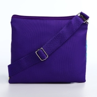 Сумка детская для девочки на молнии, цвет сиреневый/мятный Сумка детская для девочки на молнии, цвет сиреневый/мятный