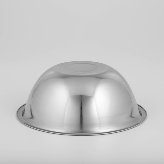 Миска глубокая из нержавеющей стали Доляна &laquo;Индия&raquo;, 1,9 л, d=24 см