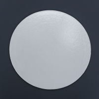 Подложка усиленная, 24 см, серебро-перламутр, 3,2 мм Подложка усиленная, 24 см, серебро-перламутр, 3,2 мм