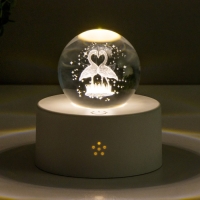 Ночник Фламинго LED USB 10х9х9 см RISALUX