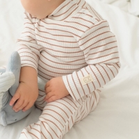 Ползунки-штанишки Крошка Я, BASIC LINE, рост 62-68 см, полоска бежевая Ползунки-штанишки Крошка Я, BASIC LINE, рост 62-68 см, полоска бежевая