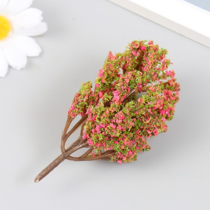 Искусственное растение для творчества пластик "Розовое дерево"