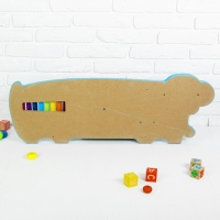 Бизиборд "Слоник", крепится на стену Бизиборд "Слоник", крепится на стену