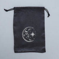 Мешочек подарочный атласный &laquo;Ночь&raquo;, 16 х 24 см +/- 1.5 см