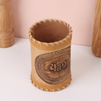 Туес &laquo;Чай&raquo;, с тиснением, 8,5&times;8,5&times;12 см, береста