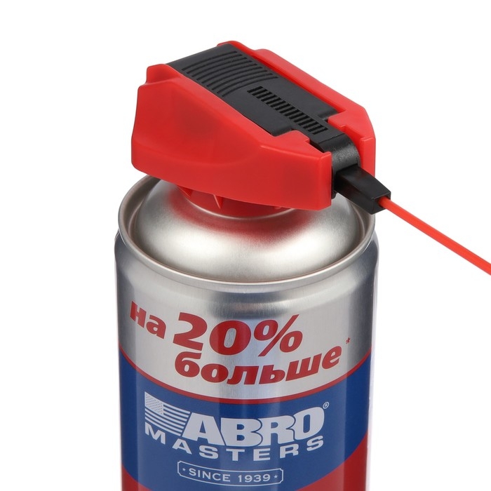 Смазка-спрей многоцелевая проникающая ABRO, 540 мл AB-8-540-RE Смазка-спрей многоцелевая проникающая ABRO, 540 мл AB-8-540-RE