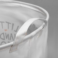 Корзина для игрушек &laquo;Приветливый динозавр&raquo;, ткань: хлопок с пропиткой