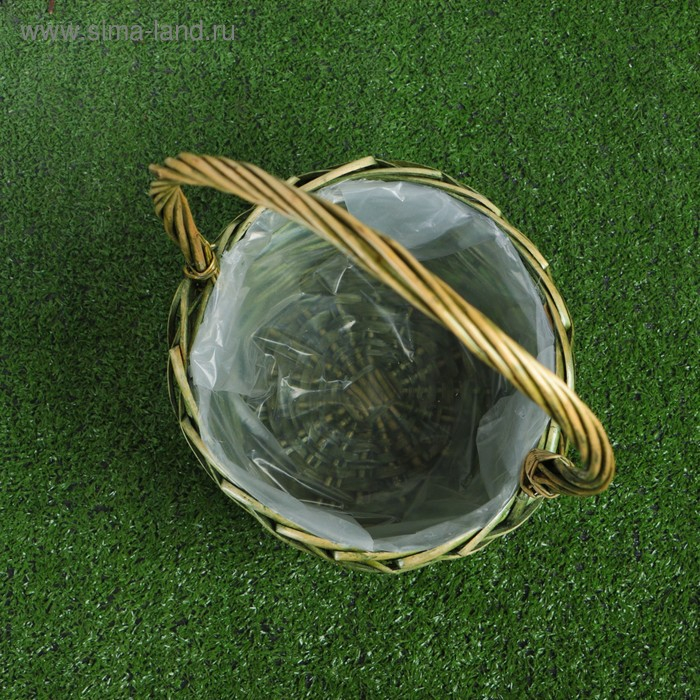 Набор корзин, 3 шт, 28&times;14/45 см, 24&times;13/41 см, 19&times;11/37 см, ива