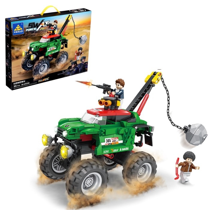 Конструктор &laquo;Спецназ. Разрушитель&raquo;, инерционный, 315 деталей