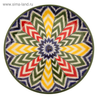 Ляган Риштанская Керамика "Атлас", 37 см, микс