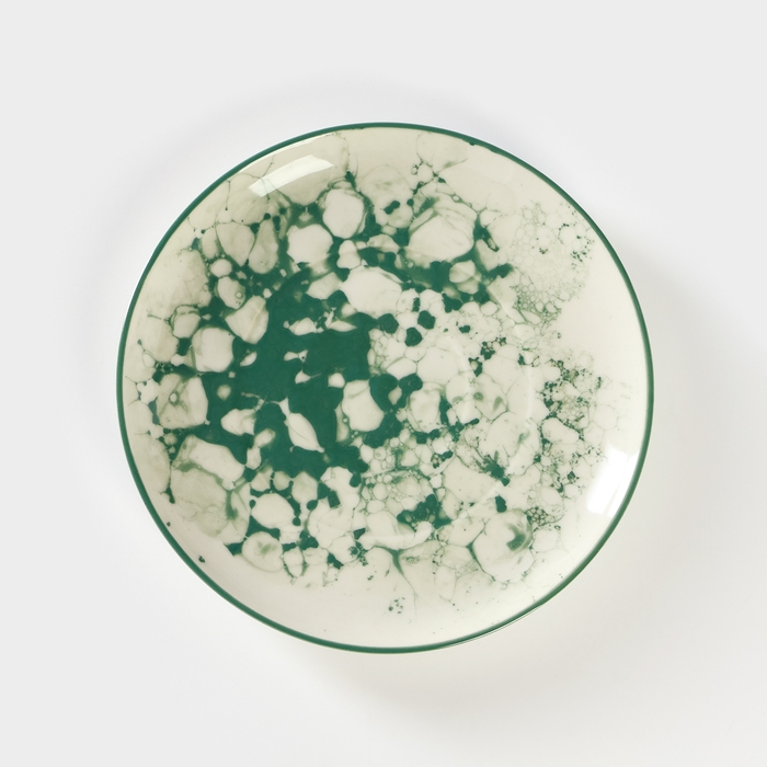 Блюдце керамическое &laquo;Пена&raquo;, d=18,5 см
