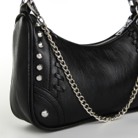 Сумка кросс-боди на молнии, цвет чёрный