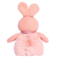 Мягкая игрушка «Зайка вязаный», цвет розовый, 38 см Мягкая игрушка «Зайка вязаный», цвет розовый, 38 см