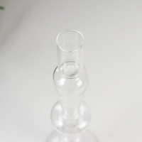 Подсвечник стекло на 1 свечу "Эльзас" прозрачный 30х8,5х8,5 см Подсвечник стекло на 1 свечу "Эльзас" прозрачный 30х8,5х8,5 см