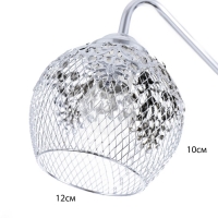 Люстра "Лаура" 3x60Вт E27 хром 54х54х29 см.