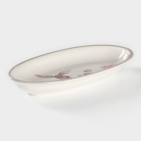 Блюдо Доляна &laquo;Зайка&raquo;, 28&times;14,5&times;3,5 см, цвет белый