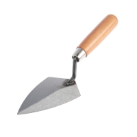 Кельма штукатура ТУНДРА, усиленная, деревянная рукоятка, 150 мм Кельма штукатура ТУНДРА, усиленная, деревянная рукоятка, 150 мм