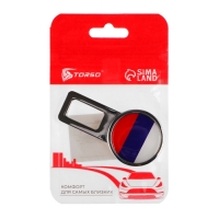 Заглушка в ремень безопасности, флаг России