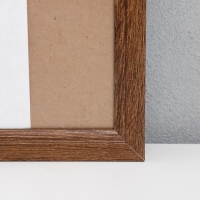 Фоторамка дерево 40х60 см, №1, 17 мм, мокко (пластиковый экран)