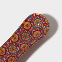 Подставка стеклянная под ложку Доляна &laquo;Крац&raquo;, 21,5&times;7,5&times;1,4 см