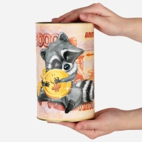 Копилка XXL &laquo;Енот&raquo;, 20 х 12,5 см