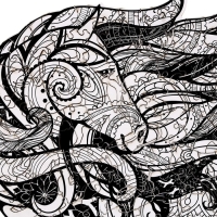 Пазл деревянный фигурный &laquo;Быстрее ветра&raquo;, чёрно-белый, 120 элементов