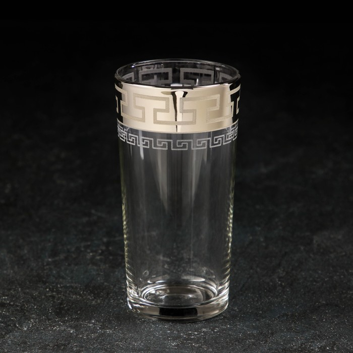 Набор питьевой &laquo;Нэро&raquo;, 7 предметов: кувшин 1 л, стакан 230 мл, 6 шт, цвет напыления золотой