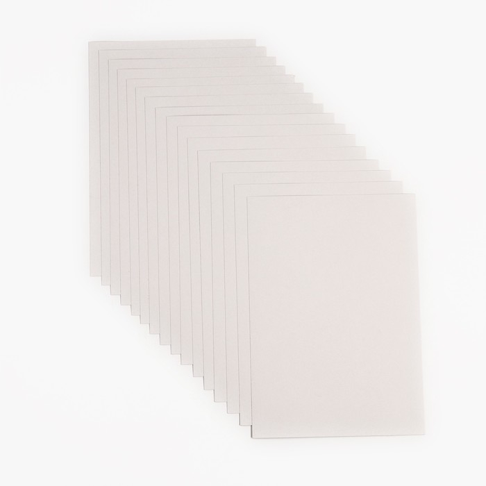 Картон белый, А4, 16 листов, немелованный, односторонний, в папке, 220, г/м&sup2;, Тачки