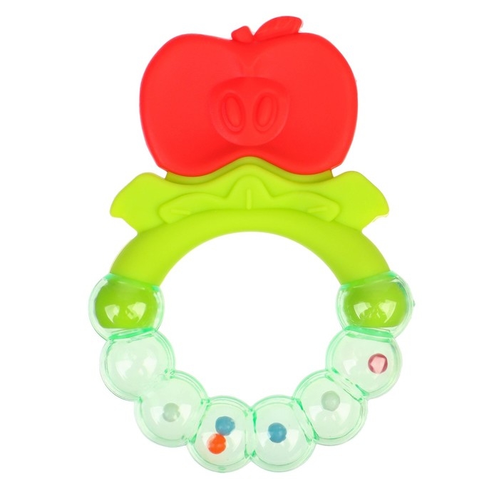 Набор прорезывателей с водой «Ягодка», 3 шт, силикон + охлаждающий, Крошка Я Набор прорезывателей с водой «Ягодка», 3 шт, силикон + охлаждающий, Крошка Я