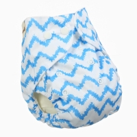 Набор многоразовых подгузников &laquo;Машинки&raquo;, 3-8 кг, цвет белый, голубой, 2 шт., Крошка Я