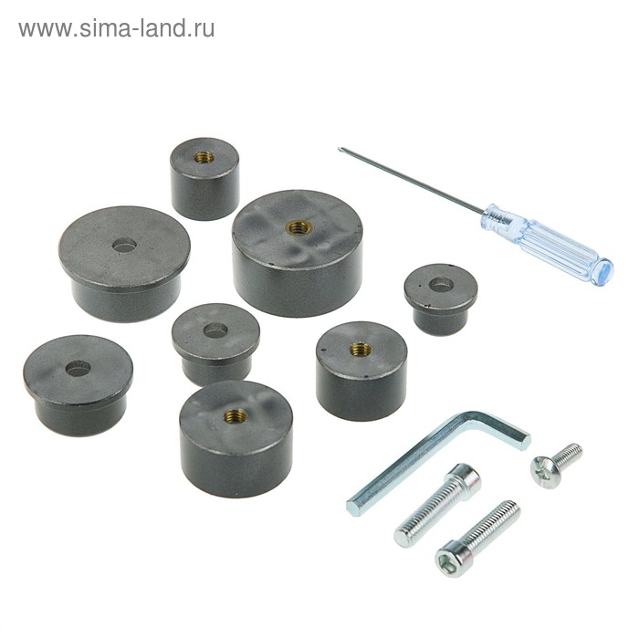 Аппарат для сварки пластиковых труб P.I.T., 1200 Вт, 0-300&deg;, насадки 20,25,32,40 мм, кейс