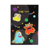 Детский рюкзак с блокнотом &laquo;Монстрики&raquo;, 23х20,5 см