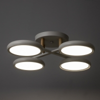 Люстра "Алис" 4хLED 96Вт 3000-6000К белый 60х60х13 см