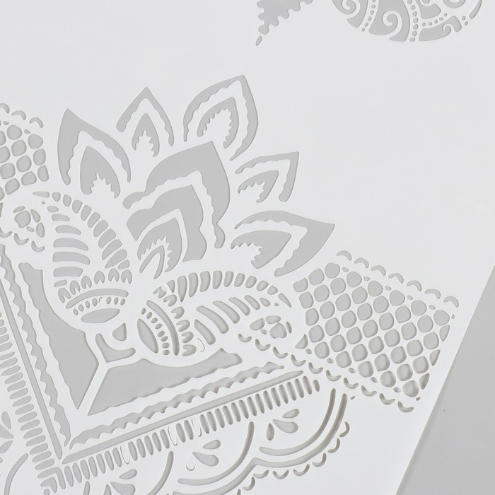 Трафарет пластик "Лотос" 21х29,7 см