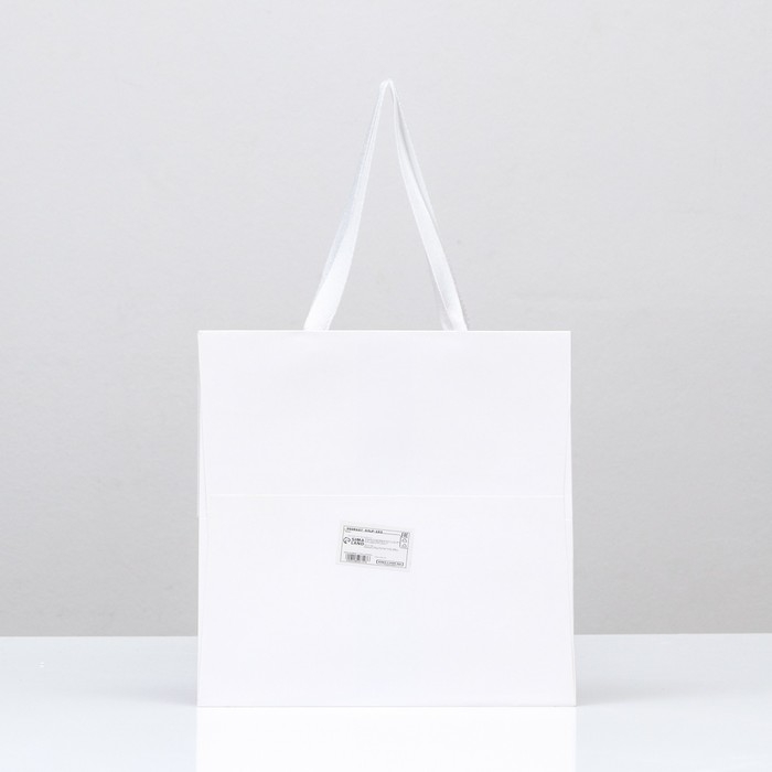 Пакет крафт с квадратным дном и окном 25 Х 25 Х 25 см Белый, 1шт Пакет крафт с квадратным дном и окном 25 Х 25 Х 25 см Белый, 1шт