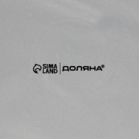 Блинница новогодняя Доляна «Волшебная сказка», d=23 см, керамика, цвет белый Блинница новогодняя Доляна «Волшебная сказка», d=23 см, керамика, цвет белый