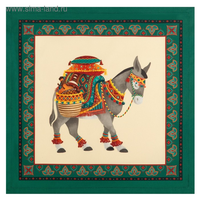 Набор столовый Этель &laquo;Нью-Дели&raquo;, скатерть 180х150 см, салф. 40х40 см-8шт, 100% хл