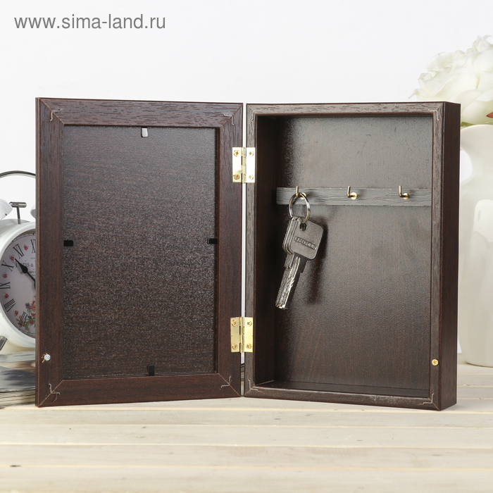 Ключница "Гондолы" венге 15х21 см