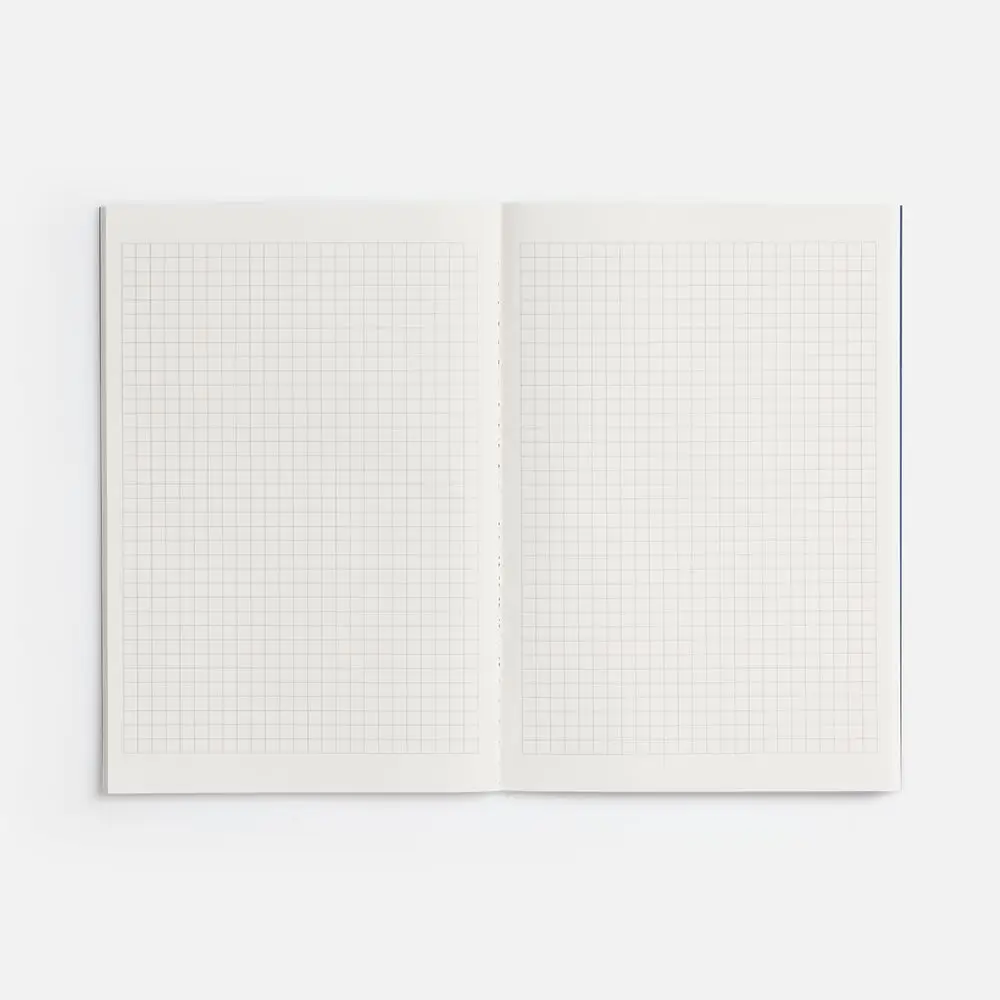 Блокнот Marco в клетку, синий