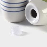 Набор для специй Доляна &laquo;Лимон&raquo;, 2 предмета: солонка 130 мл, перечница 130 мл