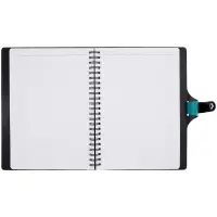 Ежедневник Strep Front на заказ, недатированный, бирюзовый